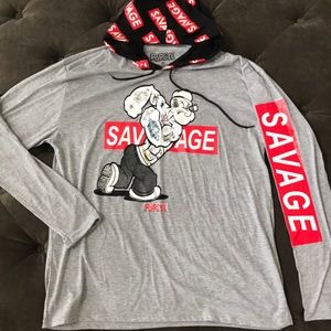 **New Without Tags** Popeye Graphic long sleeve